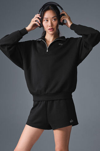 شورت ألو يوجا أكولايد - أسود in Kuwait