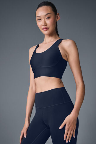 Alo Yoga Airlift Empower Bra - Navy in Kuwait