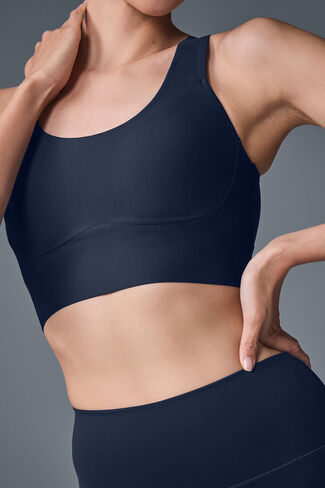 Alo Yoga Airlift Empower Bra - Navy in Kuwait