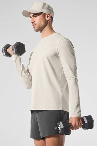 ألو يوجا كونكر ريفورم بأكمام طويلة وياقة دائرية - عظمة in Kuwait