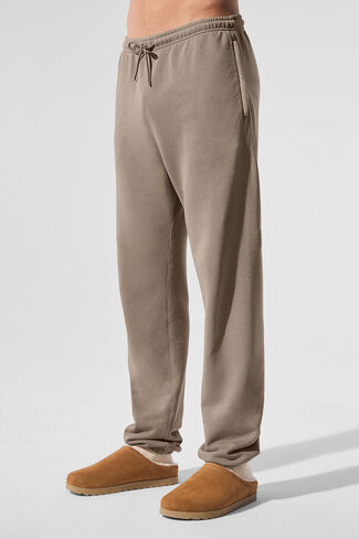 بنطال رياضي Alo Yoga Chill Vintage Wash - حصى غسول in Kuwait