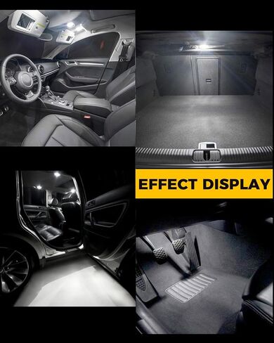 استبدال ضوء LED داخلي للسيارة BMT xms لسيارة GMC Terrain Chevy Equinox 2010-2017، حزمة لمبات إضاءة داخلية فائقة السطوع 6000K، 14 قطعة in Kuwait
