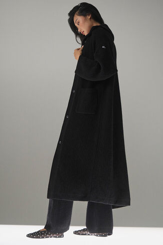 Alo Yoga Cashmere Northstar Long Cardigan - Black in Kuwait