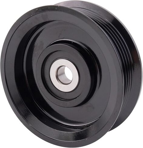 TRQ Serpentine Belt Idler Pulley Compatible with 96-21 Chevrolet 96-16 GMC 99-05 Workhorse Custom Chassis in Saudi Arabia