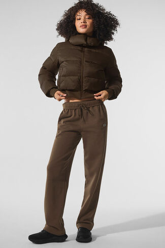 Alo Yoga Foxy Puffer Jacket - Espresso in Saudi Arabia