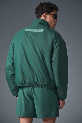 Alo Yoga Latitude Light Weight 1/2 Zip Pullover Jacket - Winter Ivy in Saudi Arabia