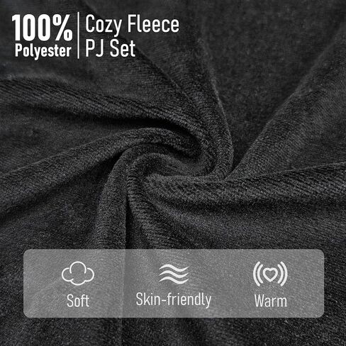 HEARTNICE Womens Pajama Sets, Soft Flannel PJS for Women Comfy Warm Sleepwear in Saudi Arabia