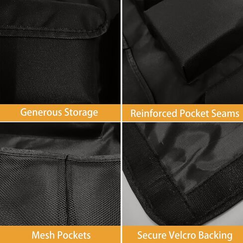 Car Trunk Organizer, Backseat Hanging Storage with Adjustable Straps,Large Capacity Backseat Hanging Trunk Organizer for Sedan, SUV, Truck in Saudi Arabia