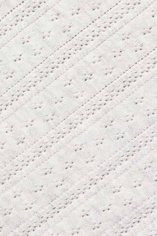 سترة Alo Yoga Pointelle عالية الخصر من Be Mine - رمادي فاتح منقط in Kuwait