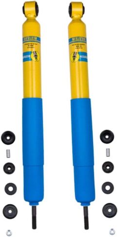 4600 Series Set of Front Shocks fits 2017 2024 F250 F350 Super Duty | Smooth Body Design | 46mm | TrendsAuto Decal | 24-274937 in Saudi Arabia