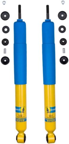4600 Series Set of Front Shocks fits 2017 2024 F250 F350 Super Duty | Smooth Body Design | 46mm | TrendsAuto Decal | 24-274937 in Saudi Arabia