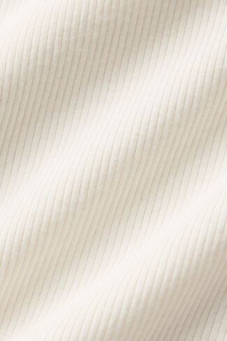 Alo Yoga Ribbed Mesmerize Mock Neck Long Sleeve - Ivory in Saudi Arabia