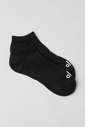 Alo Yoga Unisex Street Sock - Black/White in Saudi Arabia