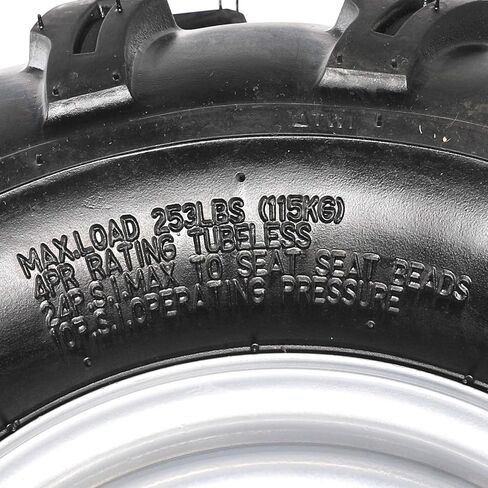 ATV Go Kart Tubeless Tire 18X9.5-8 with 8 inch Wheels Rims in Saudi Arabia