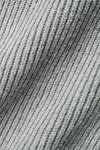 سترة Alo Yoga Domain Rib Knit Crew - رمادي رياضي منقط in Saudi Arabia