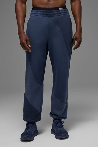 Alo Yoga Make Waves Sweatpant - Navy Tonal in Saudi Arabia