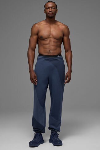 Alo Yoga Make Waves Sweatpant - Navy Tonal in Saudi Arabia