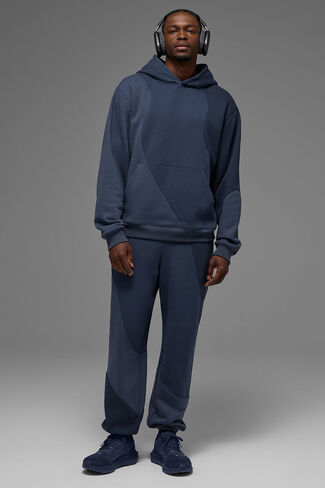 Alo Yoga Make Waves Sweatpant - Navy Tonal in Saudi Arabia