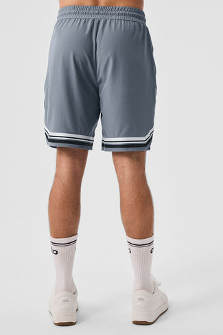 Alo Yoga 9" Traction Arena Short - Steel Grey in Saudi Arabia