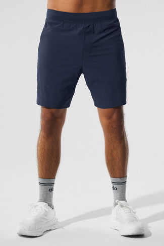Alo Yoga 7" Repetition Short - Navy in Saudi Arabia