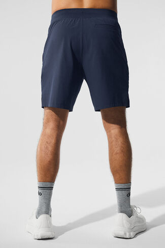 Alo Yoga 7" Repetition Short - Navy in Saudi Arabia