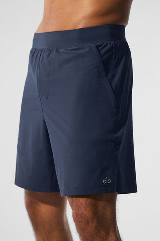 Alo Yoga 7" Repetition Short - Navy in Saudi Arabia