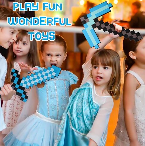 4Pack Kids Game Role-Play,Weapons,Halloween Christmas and Parties,Gift for Video Game Fans Blue in Saudi Arabia