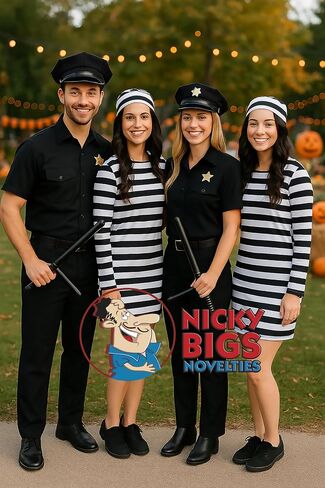 Nicky Bigs Novelties Deluxe Police Club Baton واقعي 22.5 بوصة من البلاستيك المجوف بيلي كلوب إكسسوار زي متين لضابط الشرطة البريطاني بوبي زي أسود in Saudi Arabia
