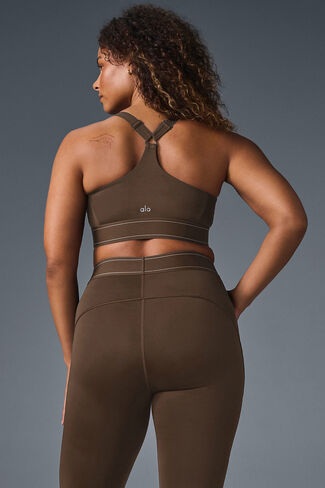 حمالة صدر يوجا إيرليفت أب من ألو - إسبريسو in Kuwait