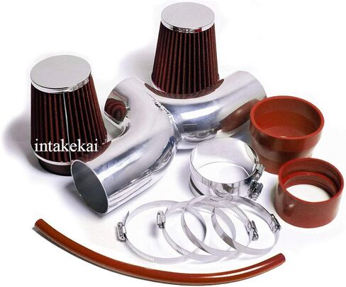 INTAKEKAI Performance Air Intake (Compatible with 2001-2004 CHEVROLET CORVETTE C5 5.7L V8 MODELS) (RED) in Saudi Arabia