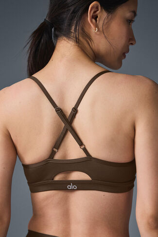 حمالة صدر ألو يوجا إيرليفت إنتريجو - إسبريسو in Kuwait