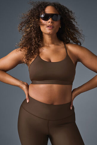 حمالة صدر ألو يوجا إيرليفت إنتريجو - إسبريسو in Kuwait