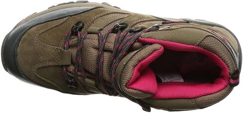 BEARPAW Women's Corsica Taupe/Red Size 9 | Women's Bootie | Women's Hiker Boot | Comfortable Hiking Boot in Saudi Arabia