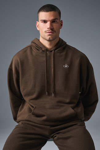 Alo Yoga Accolade Hoodie - Espresso in Saudi Arabia