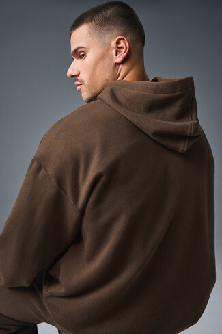 Alo Yoga Accolade Hoodie - Espresso in Saudi Arabia