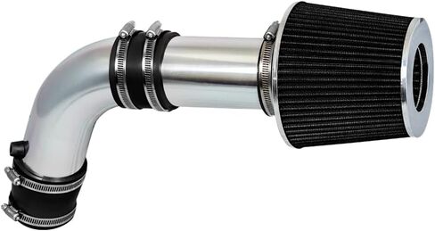 Rtunes Racing Short Ram Air Intake Kit + Filter Combo RED Compatible For 03-06 Accord 2.4L Non-MAF/ 04-07 TSX 2.4L Non-MAF (Red) in Saudi Arabia