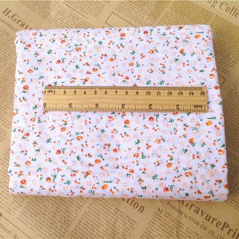 7Pcs Top Pink Cotton Craft Fabric Bundle Squares Patchwork DIY Sewing Scrapbooking Quilting Floral Dot Pattern Craft and Hobby Fabric 10" x 10" (25cm x 25cm) in Saudi Arabia
