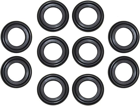 10PCS Oil Drain Plug Gasket, Rubber Car Sealing Gasket, M14 Crush Washer Replacement for OEM#F5TZ-6734-BA, Car Engine Oil Drain Pan Crush Washers for Most Cars (10PCS/M14) in Saudi Arabia