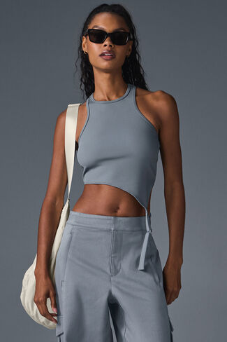 ألو يوجا ألوسوفت تانك ريفيليشن مضلع - رمادي ستيل in Kuwait