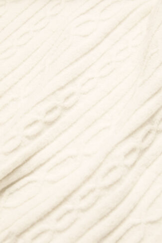 هودي Alo Yoga Cable Knit Winter Bliss - عاجي in Saudi Arabia