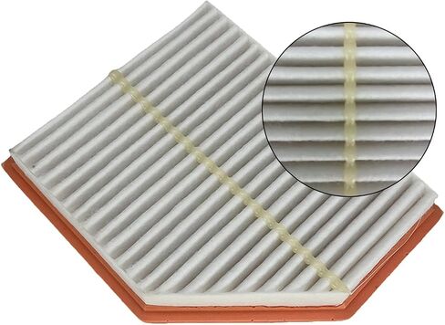 Engine & Cabin Air Filter Fit for 2020-2024 Nissan Sentra L4 2.0L, Replace 16546-6LA0A 27277-6CA0A 165466LA0A 272776CA0A in Saudi Arabia