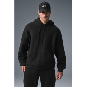 Alo Yoga Triumph Restore Hoodie - Black in Saudi Arabia