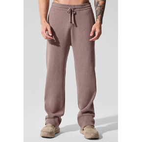 بنطال رياضي ذو ساق مستقيمة من Alo Yoga Scholar - مشروم هيذر in Kuwait