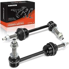 A-Premium 2 × وصلات شريط تثبيت أمامية Sway Bar، متوافقة مع Ram 1500 2019 2020 2021 2022 2023 2024، مع مسمار قضيب Sway مقاس 12 مم in Kuwait