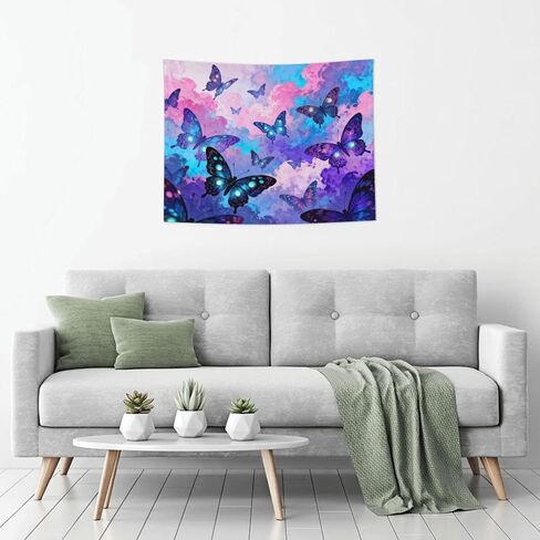 Hwsuiairt Yggdrasil Fantasy Tapestry Wall Hanging – Radiant Sunset Behind Ancient World Tree Viking Ruins – Mystical Boho Decor for Bedroom or Dorm – Durable Polyester - 60x40 Inches in Saudi Arabia