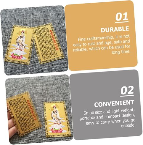 HOMSFOU 5Pcs Feng Shui Wealth Amulet Set Chinese Lucky Charm for Car Decor Feng Shui Gifts Japanese Wallet Accents Gold Aluminum-Magnesium Alloy for Home & Garden in Saudi Arabia
