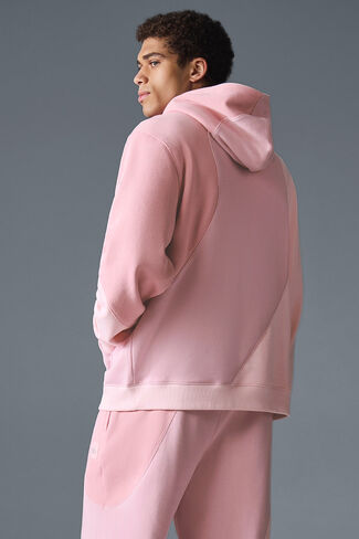 Alo Yoga Make Waves Hoodie - Sunset Pink Tonal in Saudi Arabia