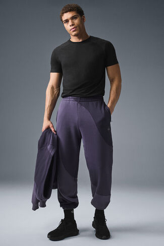 Alo Yoga Make Waves Sweatpant - Italian Plum Tonal in Saudi Arabia