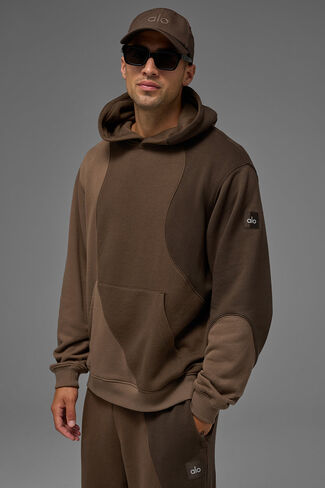 Alo Yoga Make Waves Hoodie - Espresso Tonal in Saudi Arabia