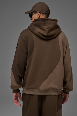 Alo Yoga Make Waves Hoodie - Espresso Tonal in Saudi Arabia